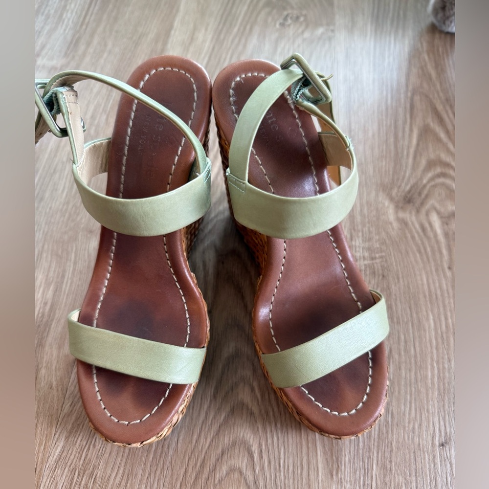 Kate Spade Woven Wedges 6M